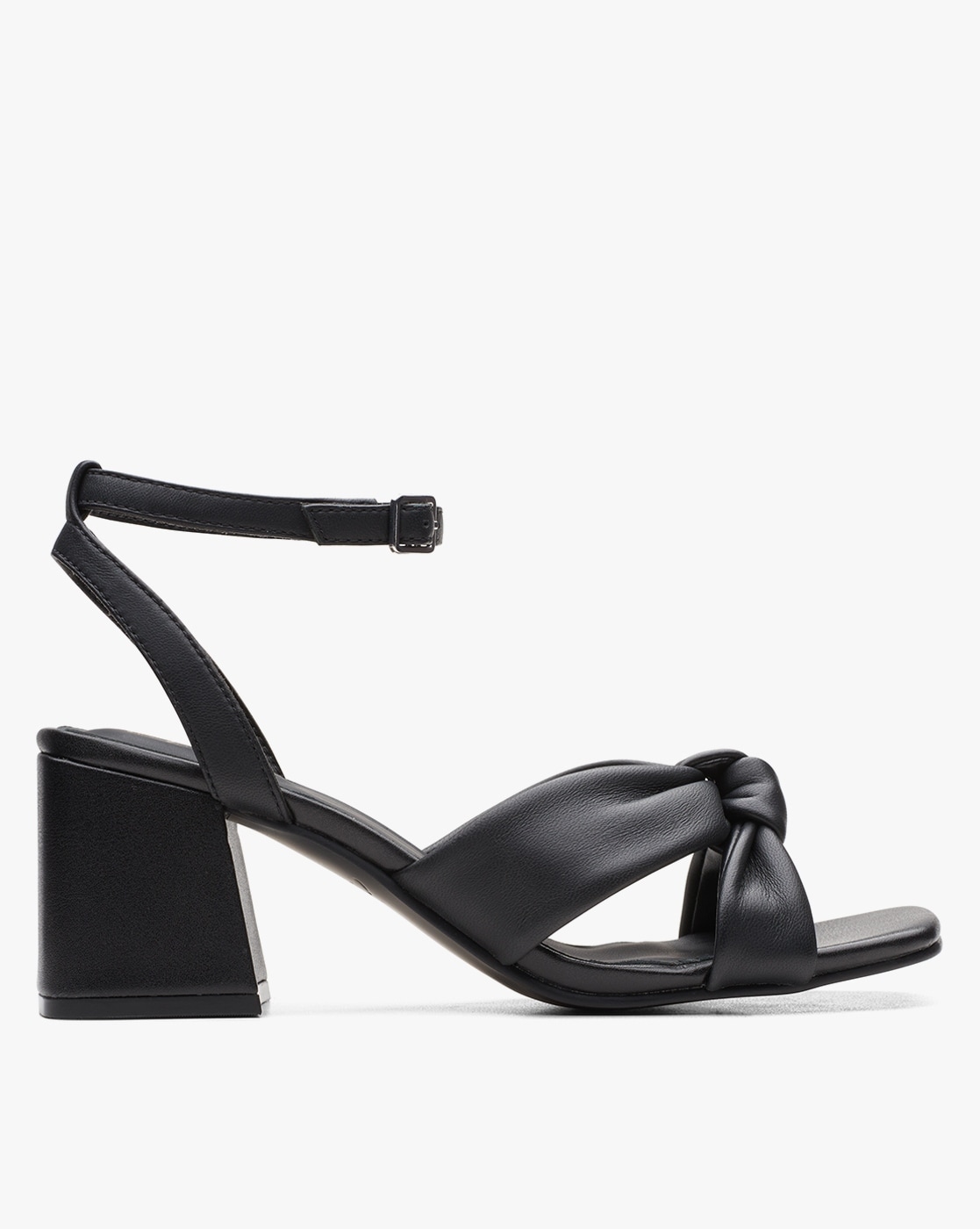 Amazon.com | Steve Madden Women's Cienna Heeled Sandal, Black Leather, 5.5  | Heeled Sandals