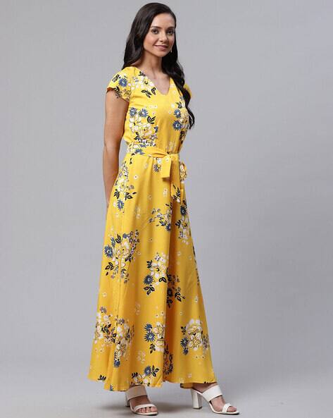 Buy Yellow Dresses for Women by DEEWA 