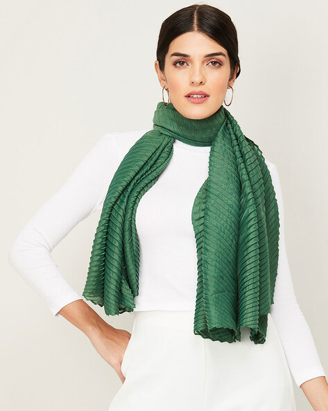 Striped Polyester Stole Price in India