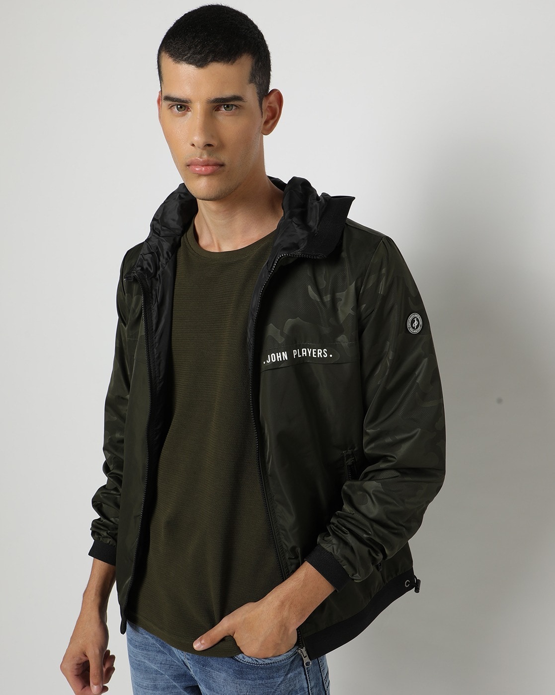 Buy Quilted Slim Fit Zip-Front Jacket Online at Best Prices in India -  JioMart.