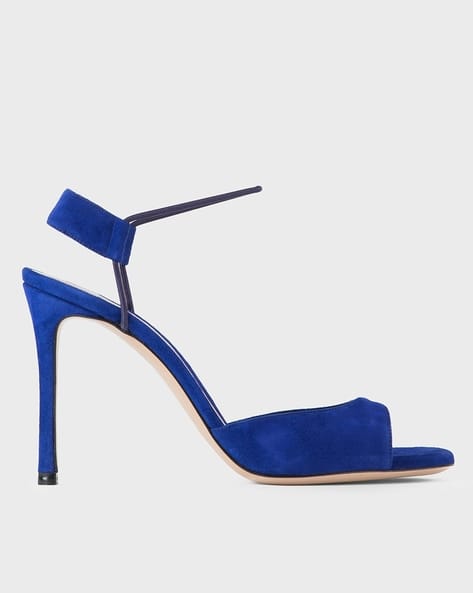 Strappy Slingback Stilettos with Ankle-Strap