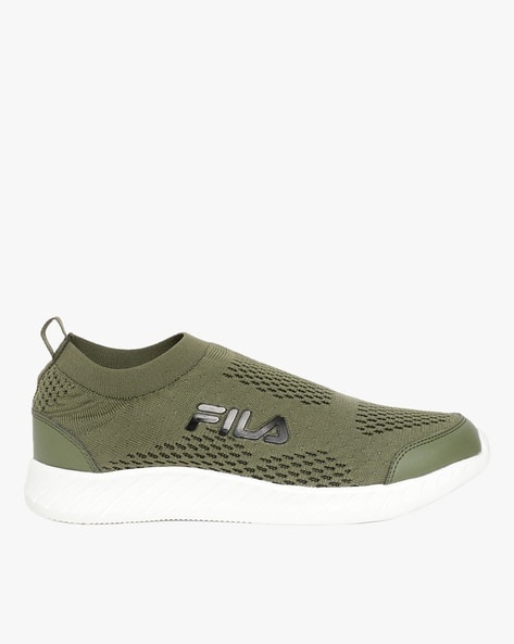 FILA Clasher Textured Slip-On Running Shoes
