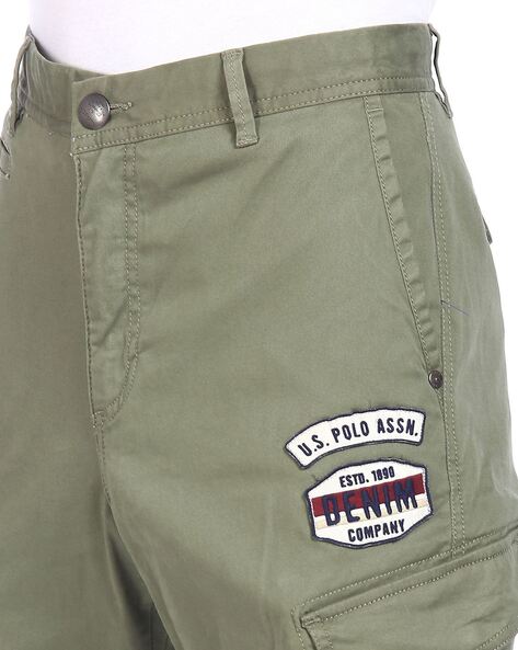 Buy Olive Trousers & Pants for Men by U.S. Polo Assn. Online