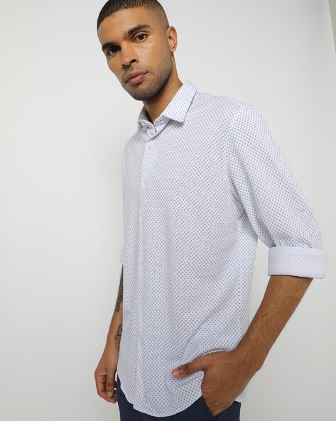 Buy White Shirts for Men by NETPLAY Online