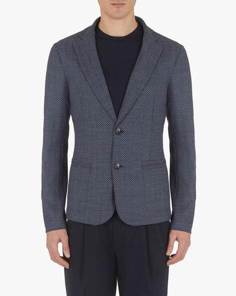 Buy GIORGIO ARMANI Full Sleeves Buttons Closure Jacket with Insert