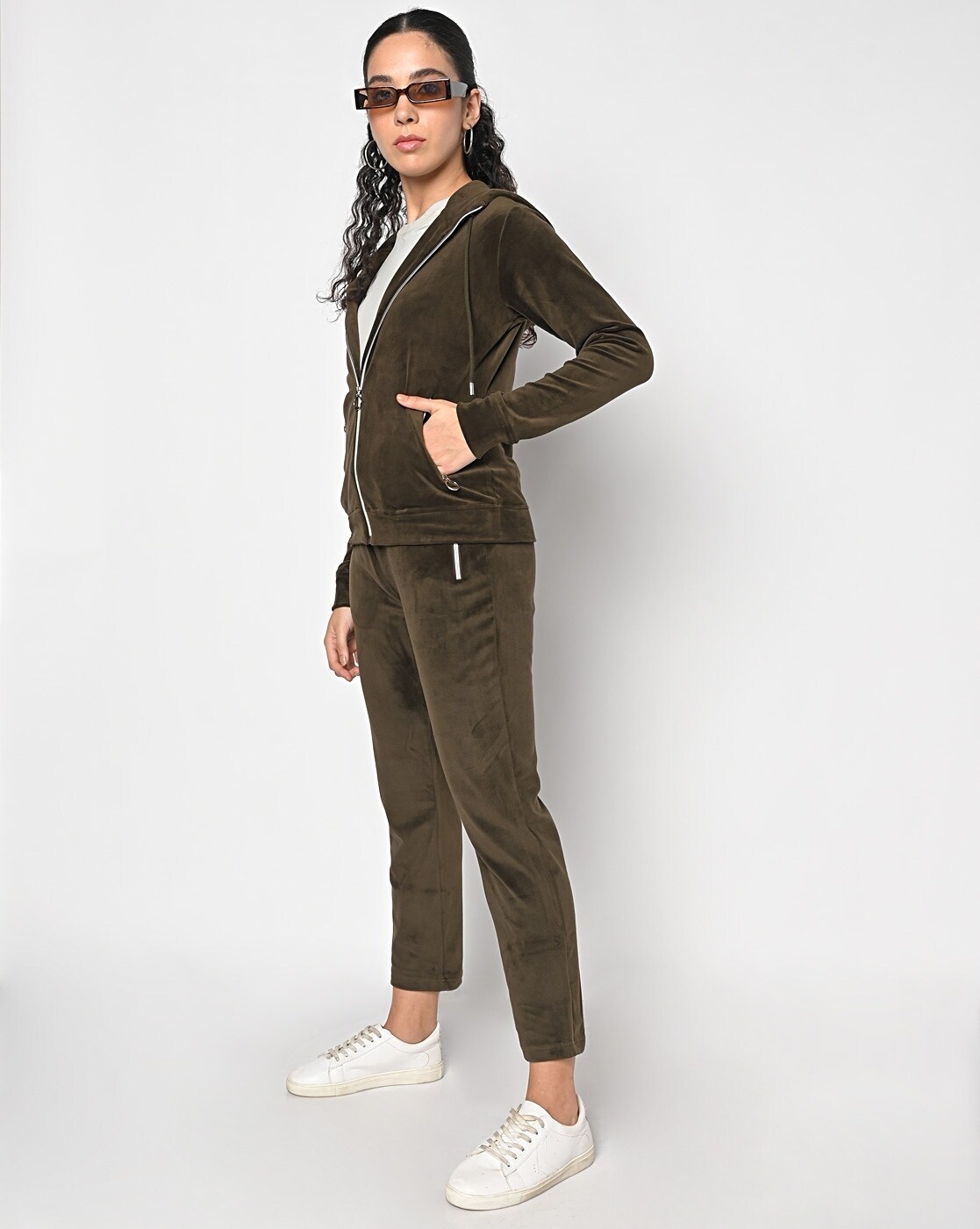 Olive best sale tracksuit womens