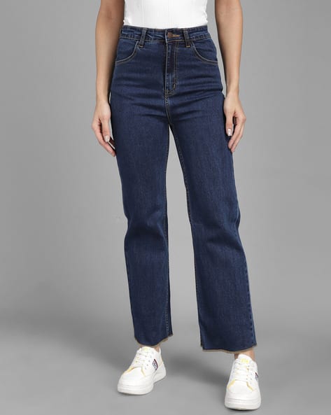 KOTTY Women Dyed/Washed Flared Jeans
