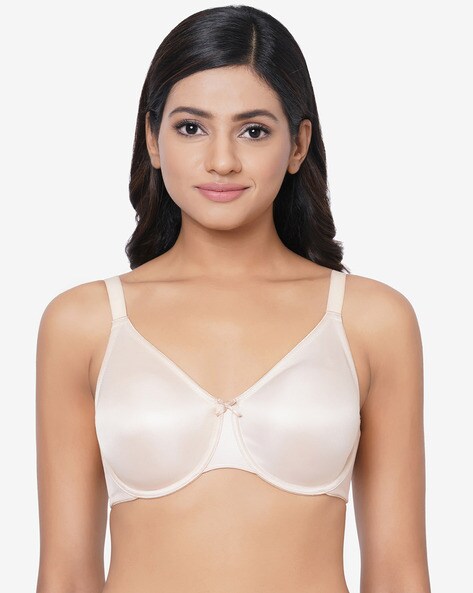 Buy Soie White Non Wired Non Padded T-Shirt Bra for Women Online @ Tata CLiQ