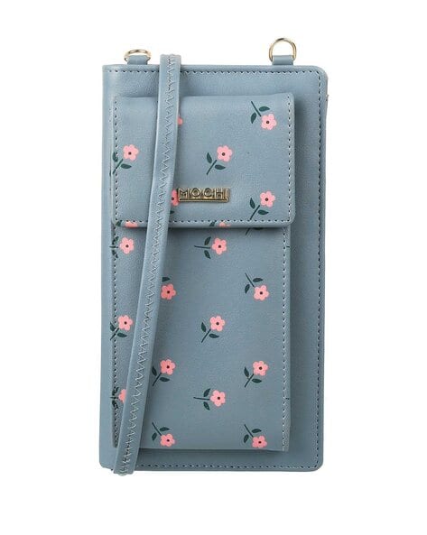 Floral Print Travel Wallet