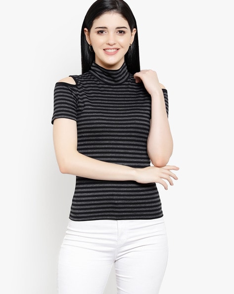 Buy Black Tops for Women by LE BOURGEOIS Online