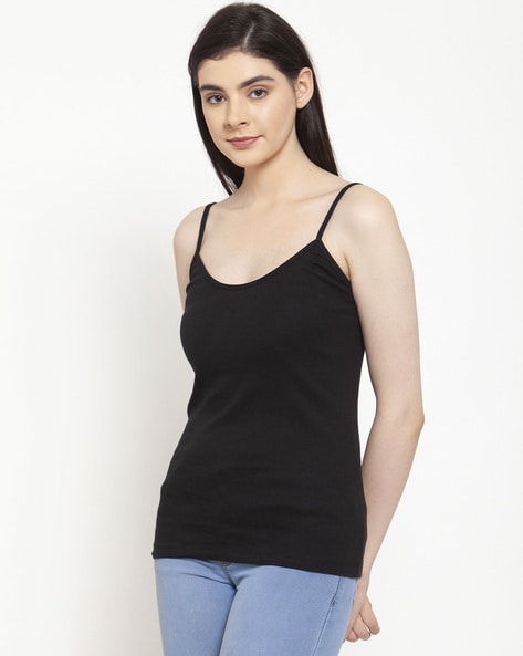 Buy Black Tops for Women by FRISKERS Online