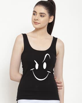 friskers Graphic Print Sleeveless Tank Top-picture-32