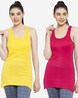 Pack of 2 Sleeveless Long Tank Top