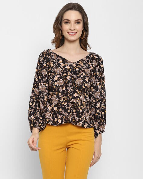 FLORAL PRINTED TOPS @