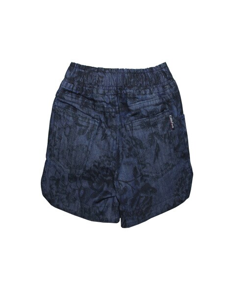 Buy Blue Shorts & 3/4ths for Girls by Kiddopanti Online