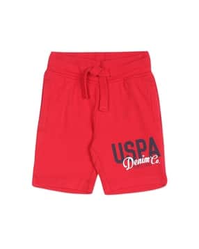 u.s. polo assn. Brand Print Shorts with Drawstring Waist-picture-32