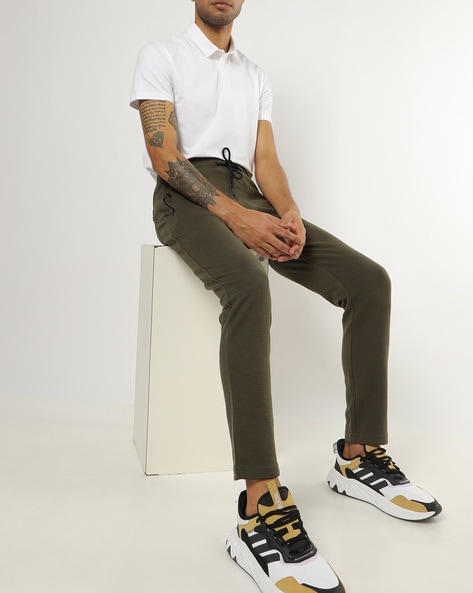 Buy Olive Track Pants for Men by ALTHEORY SPORT Online