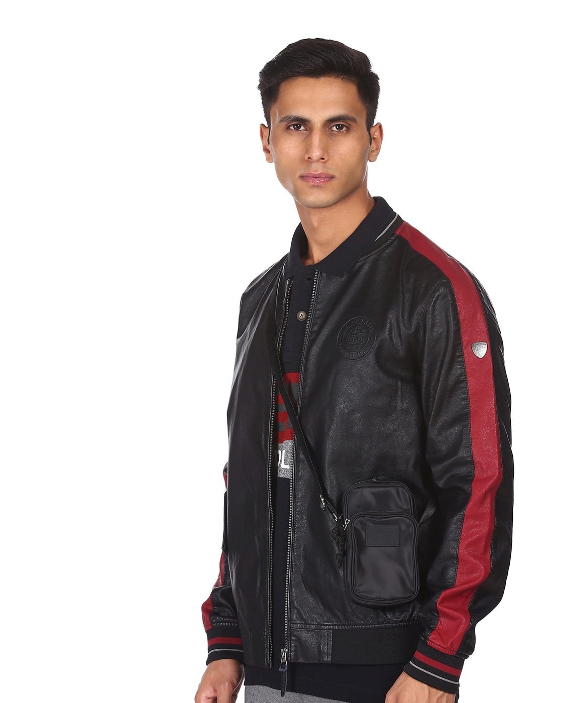 Men's Logan Bomber Jacket With Shirt Collar | Blauer ®