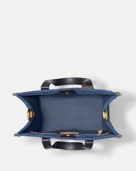 Buy Coach Signature Denim Field Tote Bag with Detachable Strap