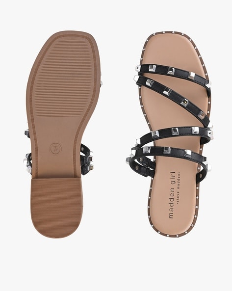 Steve madden best sale studded flip flops