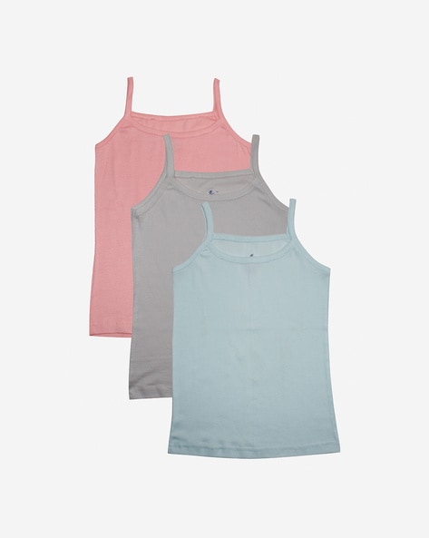 pack of 3 solid camisoles