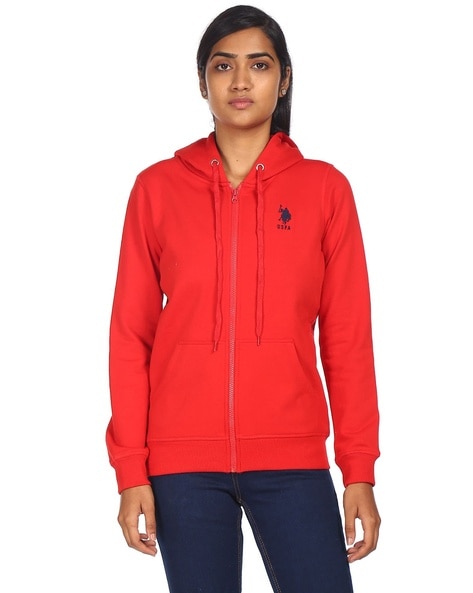 Red polo clearance jacket women's