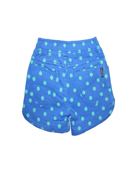 Buy Blue Shorts & 3/4ths for Girls by Kiddopanti Online