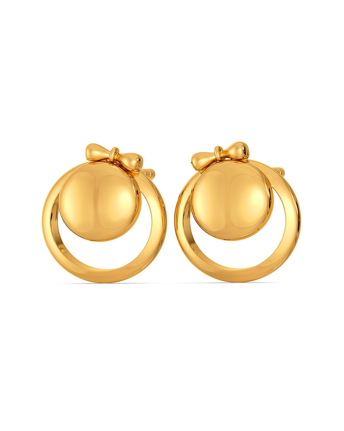 Melorra 18K Retro Rose Gold Earrings : Amazon.in: Fashion