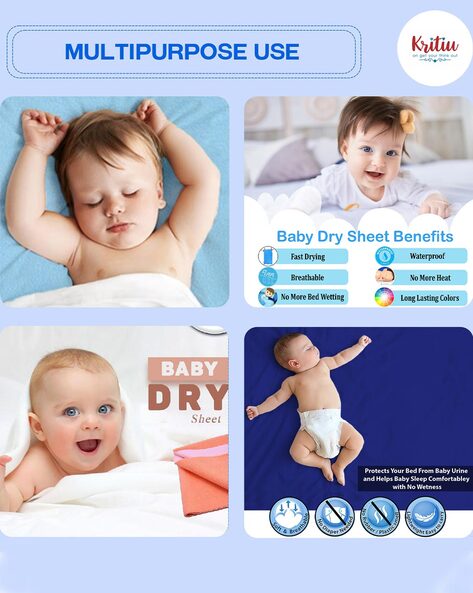 Baby bed hotsell wetting sheets