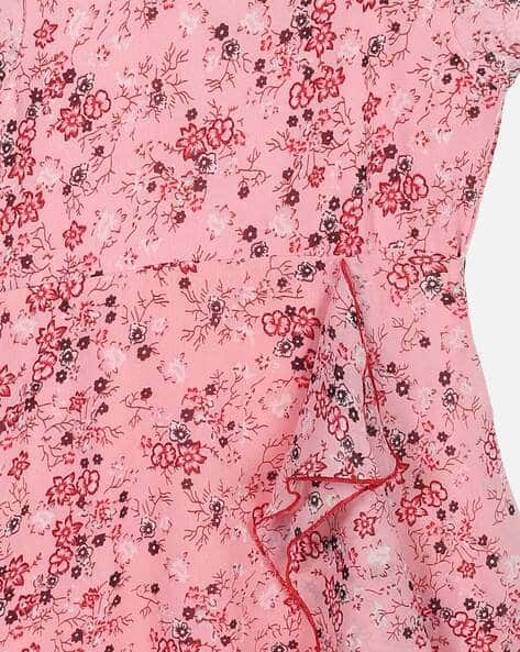 Floral Knee Length Dress view 3