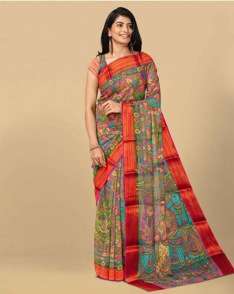 Kalamandir - Most common Style of wearing a Saree, Step 1: Get