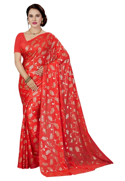 Ishin Floral Traditional Saree