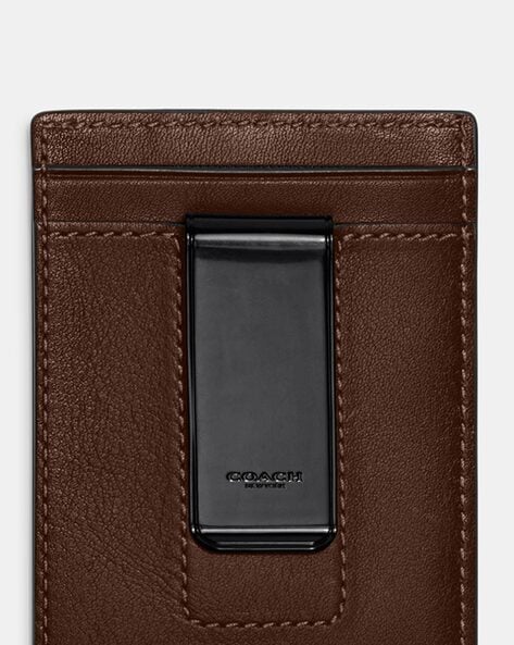 Men's coach wallet store with money clip