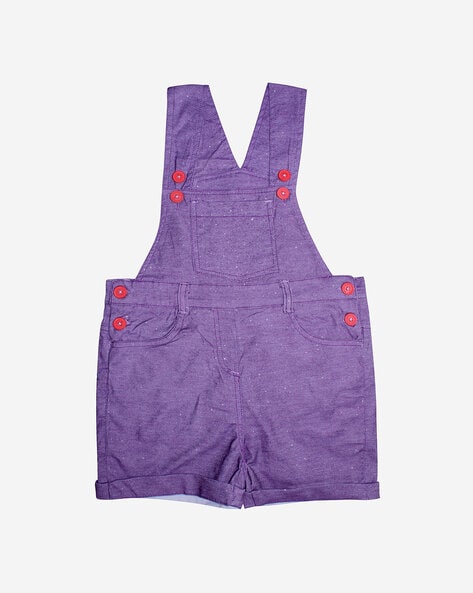 Purple on sale overall shorts