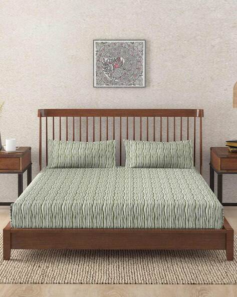 Fabindia king size deals bed