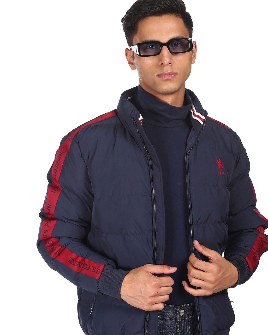 us polo assn bubble jacket