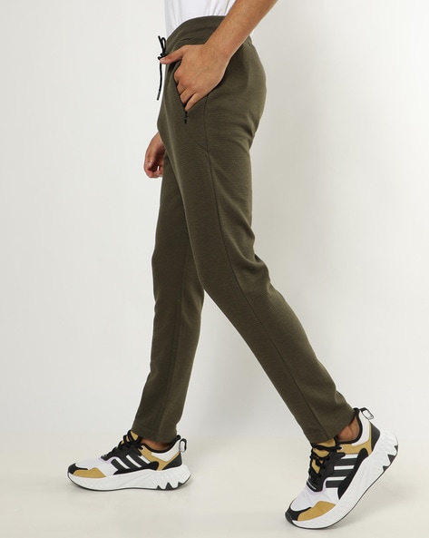 Ribbed Straight Track Pants