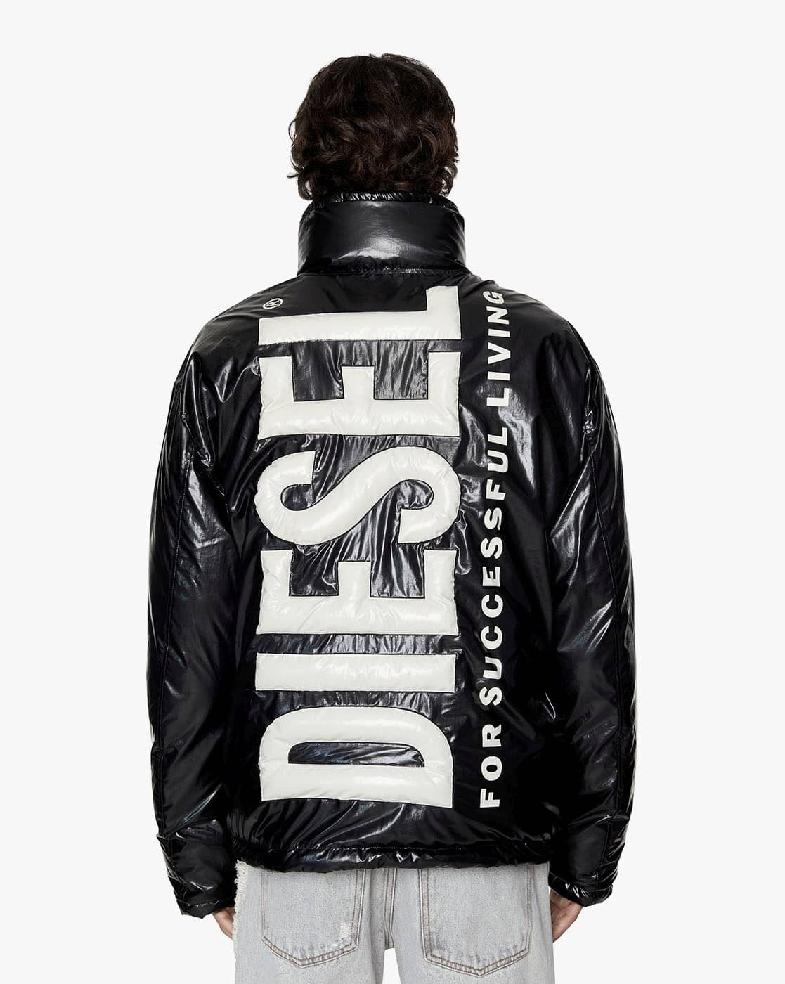 Buy DIESEL Oversized Reversible Zip-Fron Online | Ajio.com
