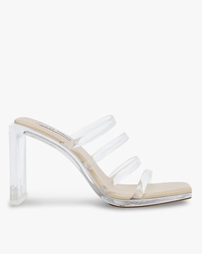 Steve madden white block heel sandals new arrivals