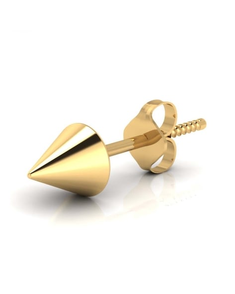 Nuts and Bolts Stud Earring, Gold Vermeil | Men's Earrings | Miansai