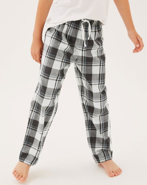 Black and best sale white pajamas