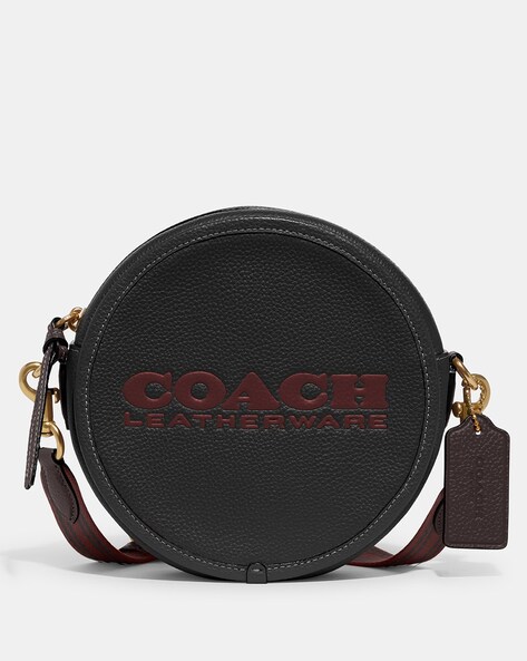 Coach bag round sale