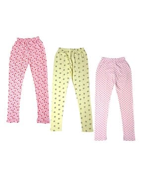 indiweaves Pack of 3 Printed Leggings-picture-5
