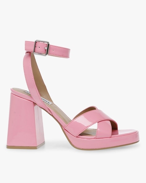 Chunky Heels with Buckle Fastening