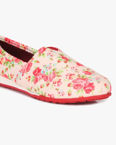 Success Pink Floral/Paisley Print Slip-on Men's Red Bottom Dress Shoes  Size 7-15