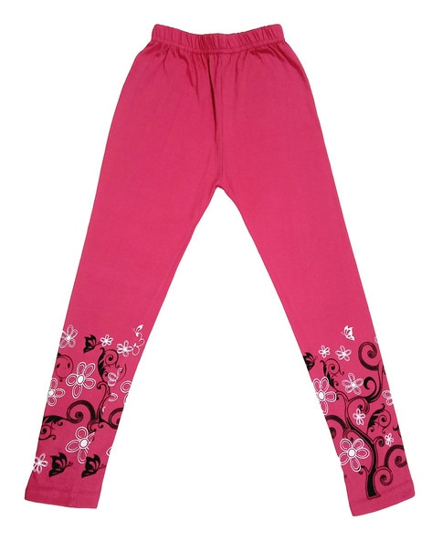 Hi-Shine Leggings in Pink Floral Geo – Terez.com