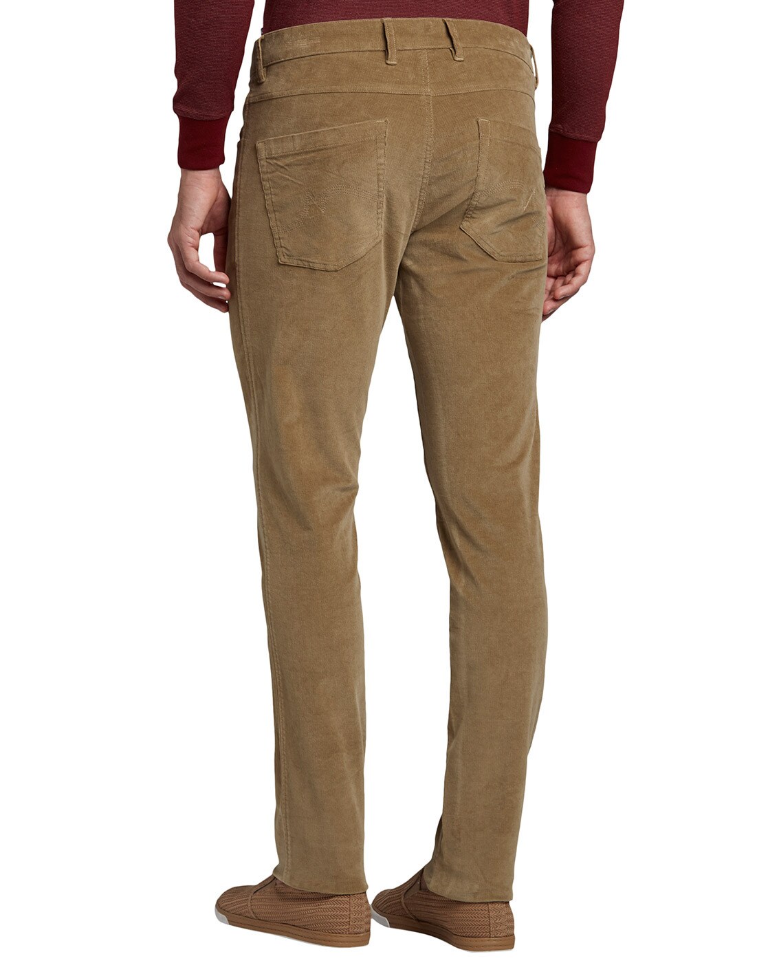 Buy Parx Tapered Fit Solid Grey Trouser online