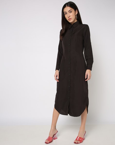 Long shirt cheap dress online india