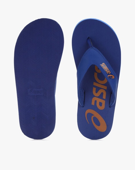 Buy Blue Flip Flop Slippers for Men by ASICS Online Ajio