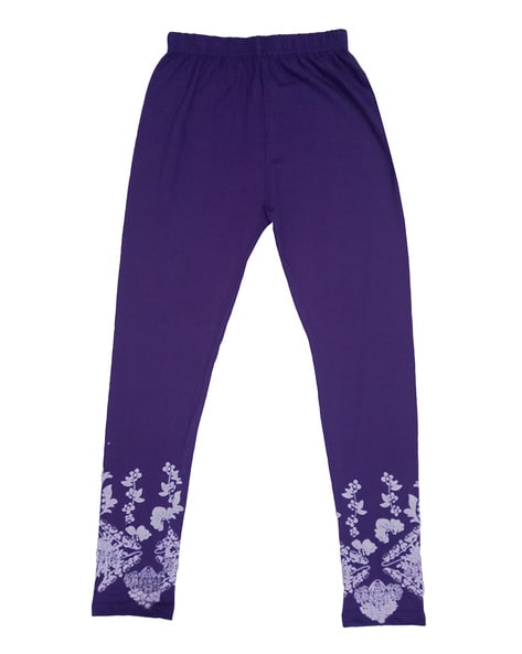 Prisma Shimmer Leggings in Plum for a Chic Look